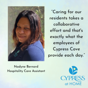 Cypress at Home Nadyne Bernard